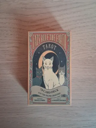 Tarot 78 Cartas de Gatos Art Decó Art Nouveau Cats