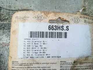 Yamaha XJ 600,VIRAGO 535, 750, pastillas de freno