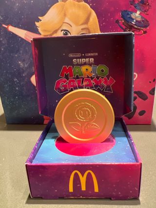 Super Mario Galaxy McDonald's Moneda