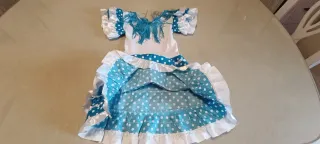 Disfraz Flamenca Niña Volantes Lunares