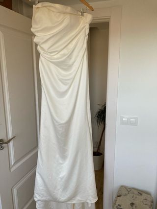 Vestido de Novia Blanco Elegante