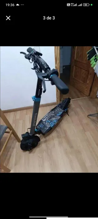 Patinete SmartGyro Negro/Azul