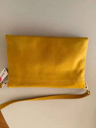 Mala tiracolo étnica amarela