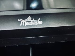 Freidora de aire negra