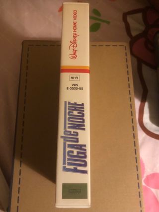 VHS Fuga de Noche Disney