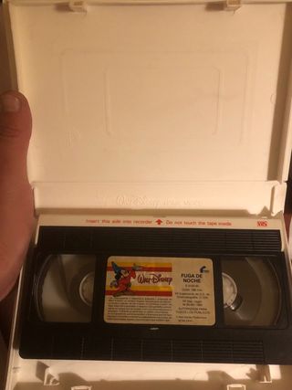 VHS Fuga de Noche Disney