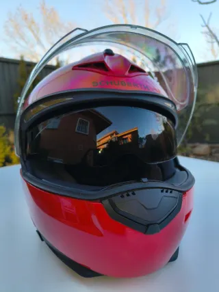 Casco Schuberth C3 Pro Rojo Brillo
