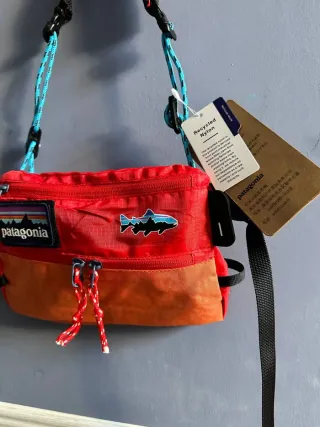 Bandolera Patagonia Roja y Naranja