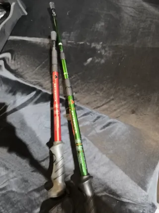 Lote 2 Bastones Trekking Antishock