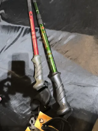 Lote 2 Bastones Trekking Antishock