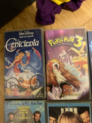 Lote 6 Películas VHS precio a negociar