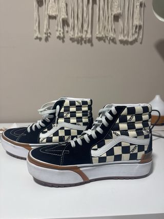 Vans Plataforma Cuadros