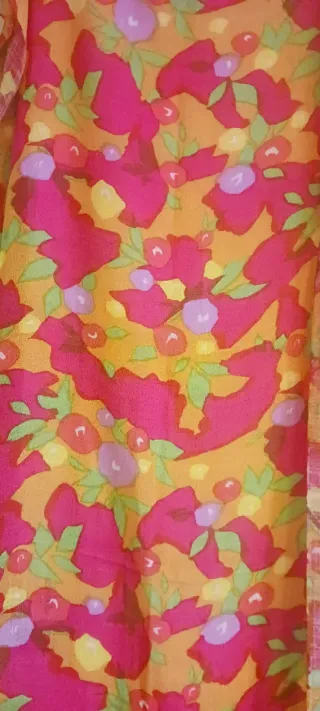 Tessuto vintage floreale