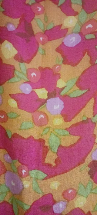 Tessuto vintage floreale