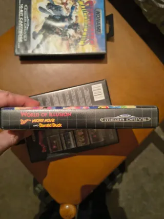 Sega Mega Drive World of Illusion raro