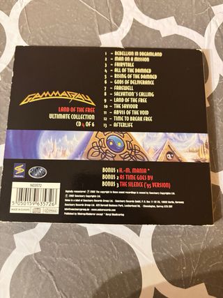 Gamma Ray Land of the Free CD