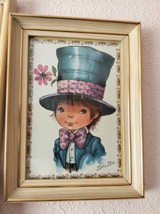 Lote 4 Cuadros Mary May