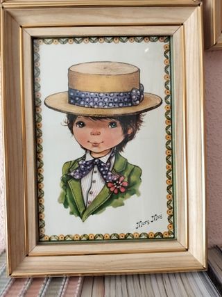 Lote 4 Cuadros Mary May