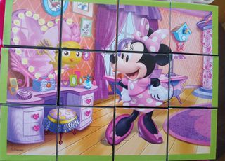 Juego de cubos Minnie Mouse