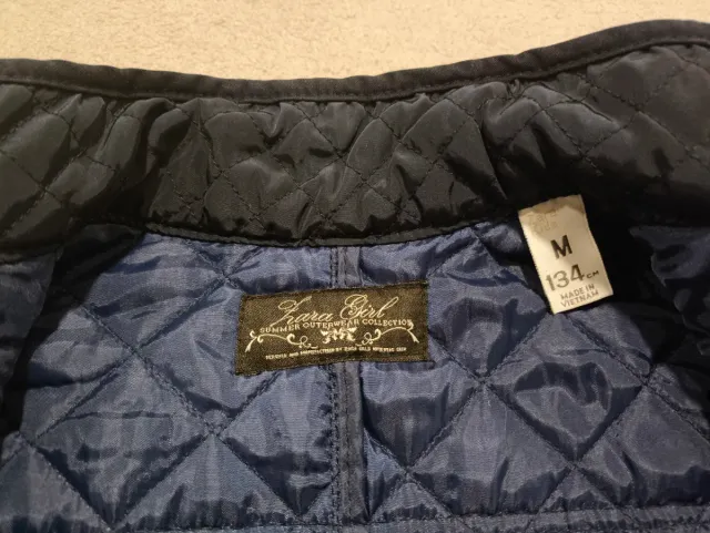 Chaleco Zara Niña Talla M Negro