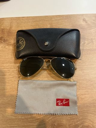 Gafas de Sol Ray-Ban Aviator Doradas