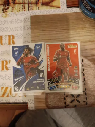 Carta de fútbol Jeremie Frimpong / Ibrahima Konaté