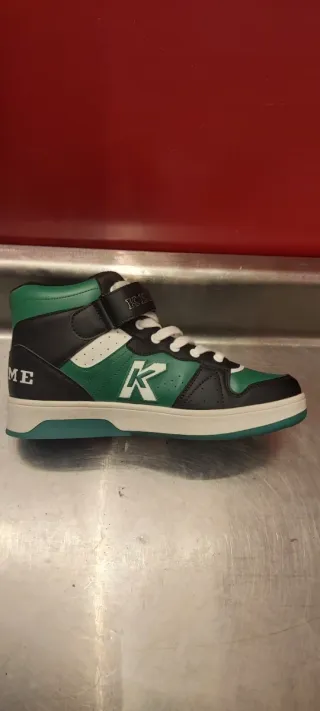Zapatillas Kelme Hombre Talla 43 Negras y Verdes