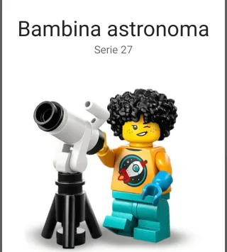 Lego Minifigures Serie 27 Bambina Astronoma