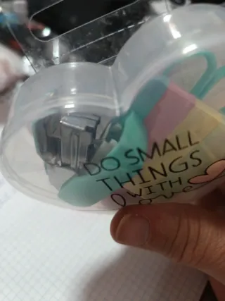 Set papelería Legami corazón