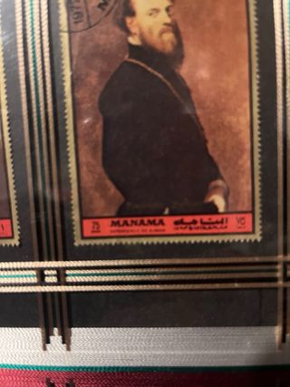 Sellos enmarcados plastificados