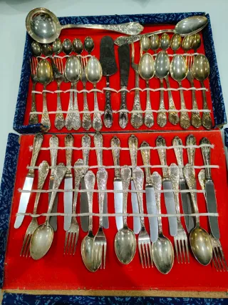 Posate Argento 800 Servizio 12 Persone