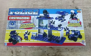Set Costruzioni Polizia GVG Toys - Stazione Operat