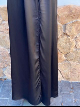 Vestido largo negro ocasión especial