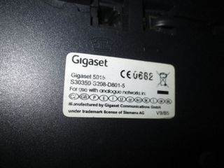 Teléfono Siemens Gigaset 5015 Negro