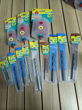 Wolfcraft Brocas para Taladro conjunto de unidades