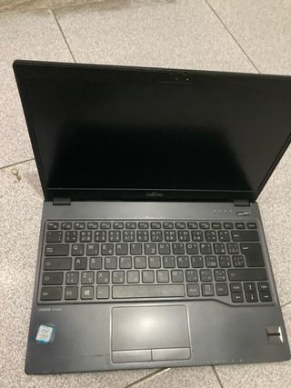 Portátil Fujitsu 500 GB Plata Sin bateria