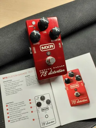 MXR Custom Badass '78 Distortion Pedal