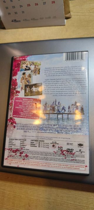 DVD Mamma Mia! La Película Español