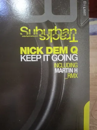 Vinilo Nick Dem Q Keep It Going