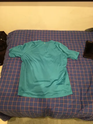 Camiseta ciclismo Triban azul