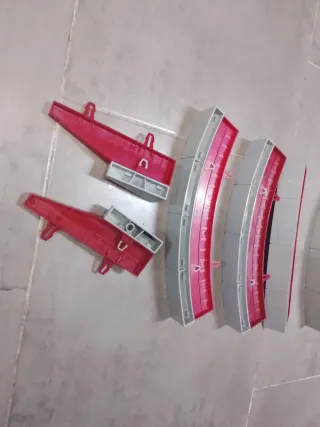 Scalextric Bordes Muros Protección curva r2