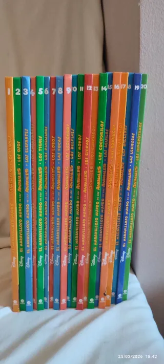 Colección de Disney El maravilloso mundo de los an