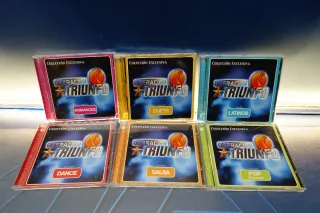 Lote 6 cds operación Triunfo