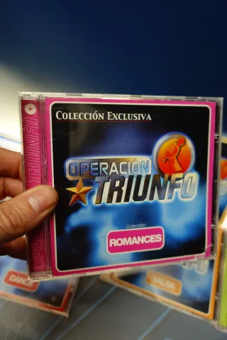 Lote 6 cds operación Triunfo