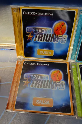 Lote 6 cds operación Triunfo