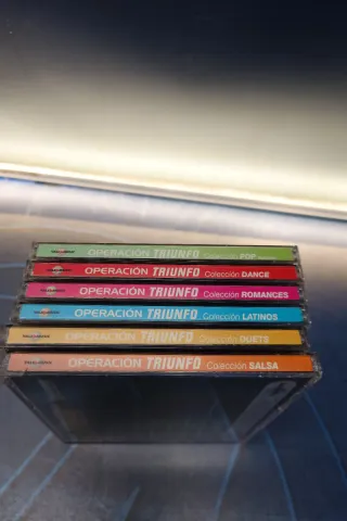 Lote 6 cds operación Triunfo