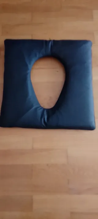 Cojín Antiescaras Negro/Gris