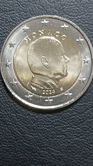 Moneda 2€ Monaco 2024