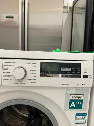 Lavadora Siemens 8kg 1500 rpm