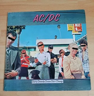 VINILO AC/DC -DIRTY DEEDS DONE DIRT CHEAP
